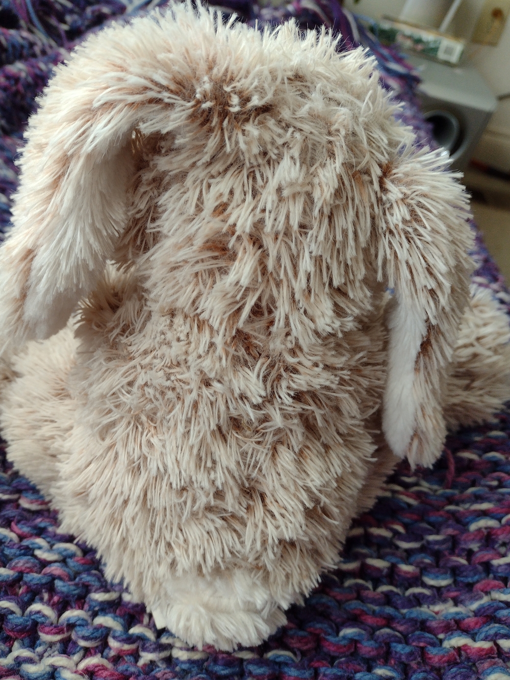 Melissa & Doug Plush Bunny in Cream and Brown - Picture 3 of 4
